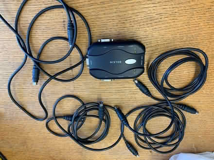 Photo of free Belkin 2-Port KVM Switch (PS2) + cables (Walton Manor OX2) #1
