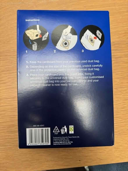 Photo of free Vacuum cleaner dust bags (Pooley Green TW20) #2