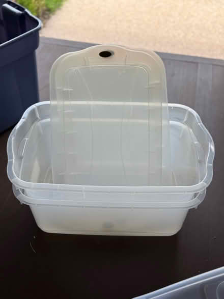 Photo of free Various Sizes of Plastic Bins (Near 11 and Woodward) #3