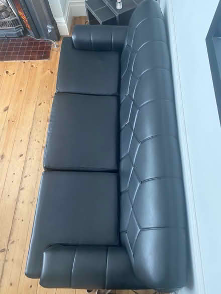 Photo of free Black 4 Seater G-Plan Vintage Sofa (Finchley N3) #1