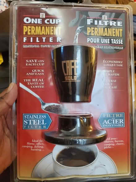 Photo of free One cup permanent filter (Hintonburg) #1