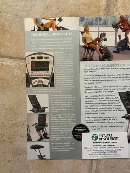 Photo of free Recumbent Bike (6501 Fallwind Lane Bethesda) #3