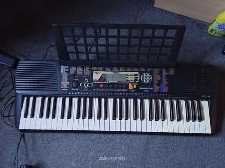 Photo of free Yamaha PSR 195 Keyboard - Faulty! (Fords Farm RG31) #1
