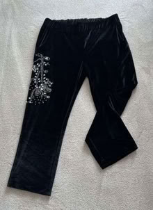 Photo of free velvet embellished trousers (Moor Allerton LS17) #1