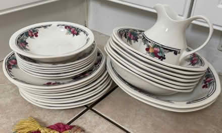 Photo of free Matching Crockery. Plates, jug and a bowls (Beaconsfield HP9) #2