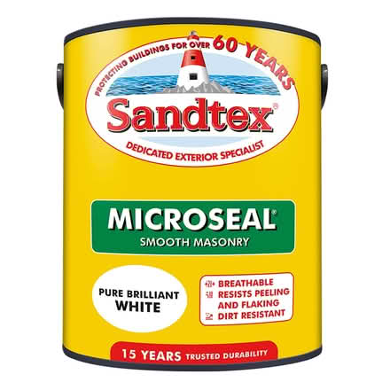 Photo of sandtex smooth white masonry paint (Southbourne (BH6)) #1