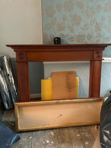 Photo of free Fireplace mantel (Stepney Green E1) #1
