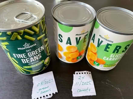 Photo of free Various cans/packets of foodstuff (Middleton St George, DL2) #4