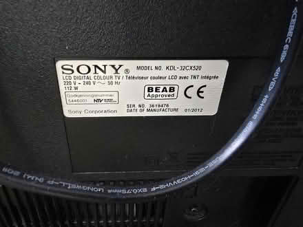 Photo of free Sony lcd 32" TV (Sidcup DA158RJ) #1