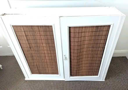 Photo of free Large Antique Victorian Solid Oak Painted Cupboard Double do (Bingham NG13) #1