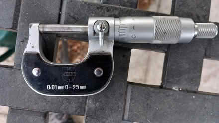 Photo of free Micrometer, 0 - 25mm (Heybridge CM9) #1