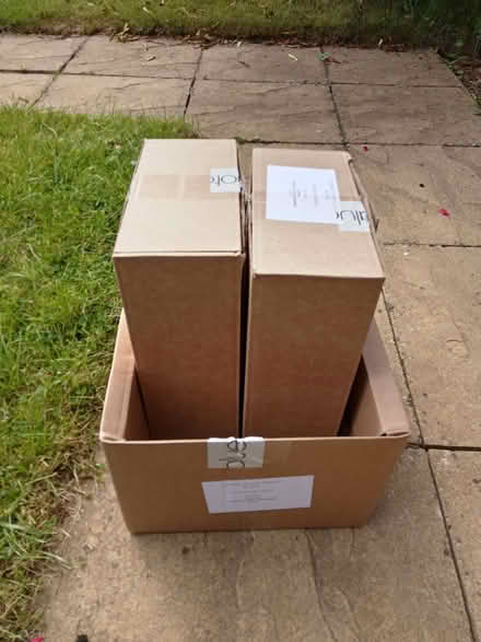 Photo of free Small Brown Boxes (Kettering NN16) #1