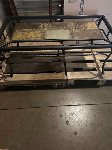 Photo of free Glass top table & Glass end table (Minnetonka) #1