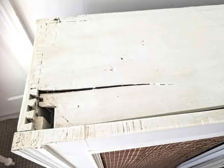 Photo of free Large Antique Victorian Solid Oak Painted Cupboard Double do (Bingham NG13) #3