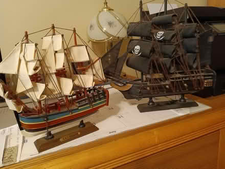 Photo of free Decorative Ships - Very Dusty (Cliffwood Beach) #1