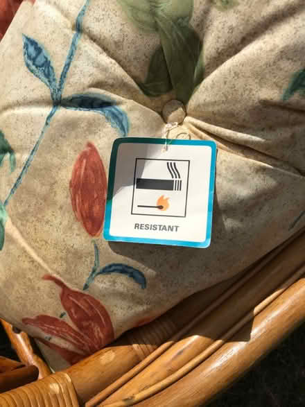 Photo of free 2 bamboo conservatory chairs (Pinxton NG16) #3
