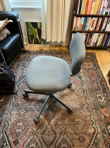 Photo of free Grey swivel office chair (Blackhorse Road) #1