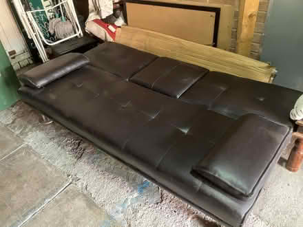 Photo of free leather type bed settee (loughborough LE11) #2