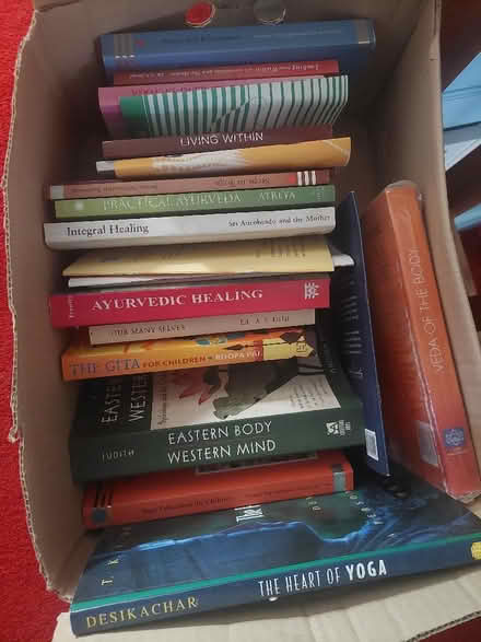 Photo of free Box of yoga books (Oxon SY3) #1