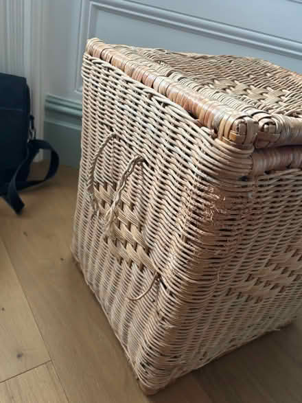 Photo of free Wicker Laundry basket (Shepherds Bush W14) #2