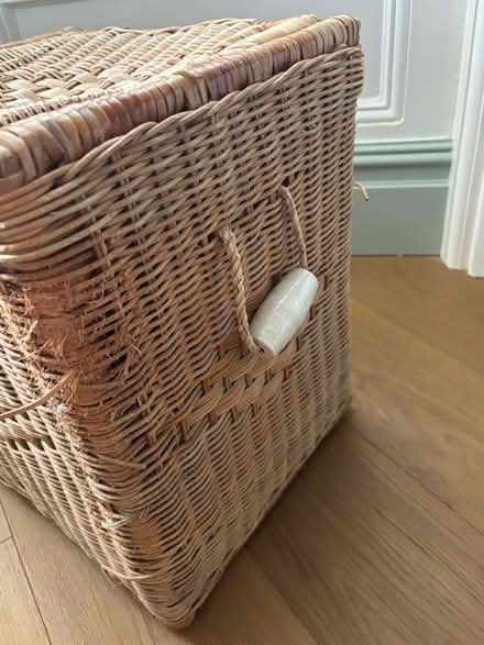 Photo of free Wicker Laundry basket (Shepherds Bush W14) #1