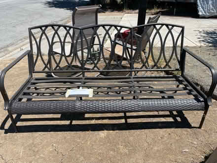 Photo of free outdoor furniture + hose holder (El Camino/shoreline/Miramonte) #2