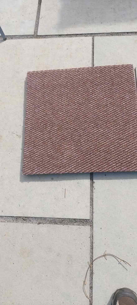Photo of free Heuga carpet tiles (Gunthorpe peterborough) #1