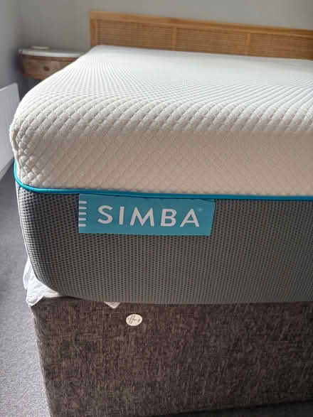Photo of free Simba mattress and divan bed base (East Dulwich SE22) #2
