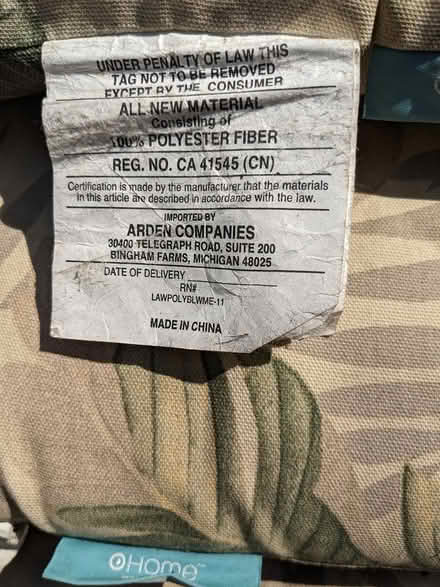 Photo of free Loveseat Cushions (Belford, N.J.) #3