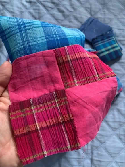 Photo of free Unfinished patchwork quilt, double duvet size (Fleetwood FY7) #3