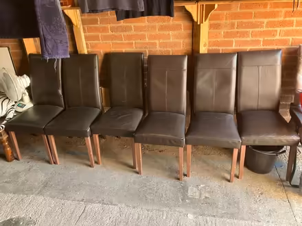 Photo of free 6 chairs no longer (loughborough LE11) #2