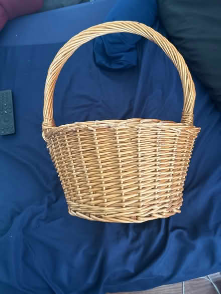 Photo of free Wicker basket (Wood-Ridge) #2
