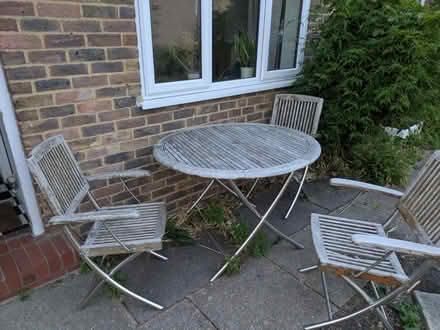 Photo of free John Lewis garden table (Brixton) #1