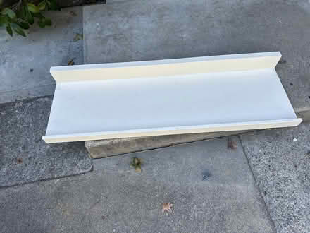 Photo of free Floating off-white shelf (Hollenbeck and Remington) #1