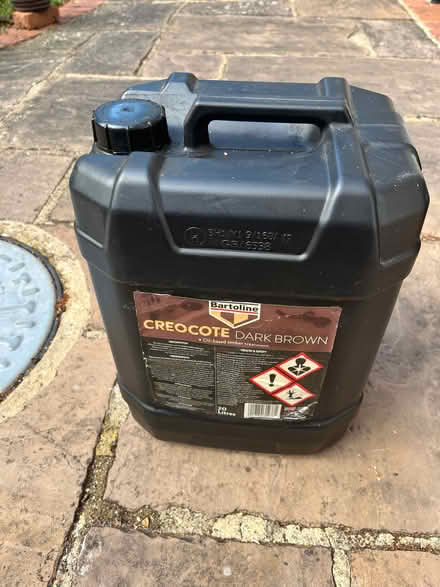 Photo of free Dark brown creosote (Thatcham RG18) #1