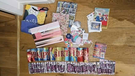 Photo of free Assorted birthday bits (Burgess Hill RH15) #1