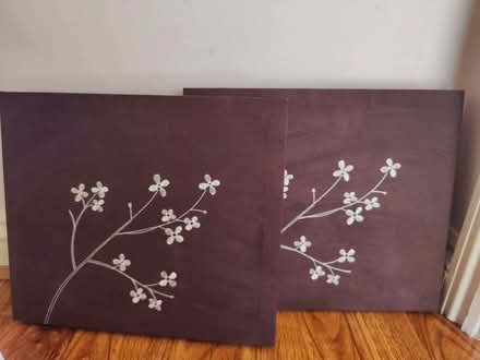Photo of free Suede embroidered wall hangings (Fords Farm RG30) #2