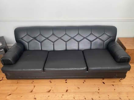 Photo of free Black 4 Seater G-Plan Vintage Sofa (Finchley N3) #2