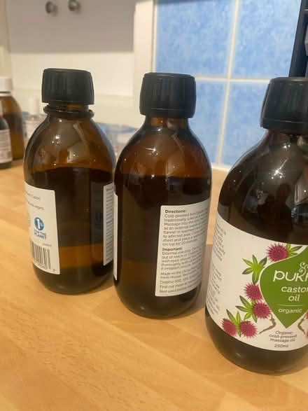 Photo of free Castor oil - 3 bottles (Stevenage SG1) #3