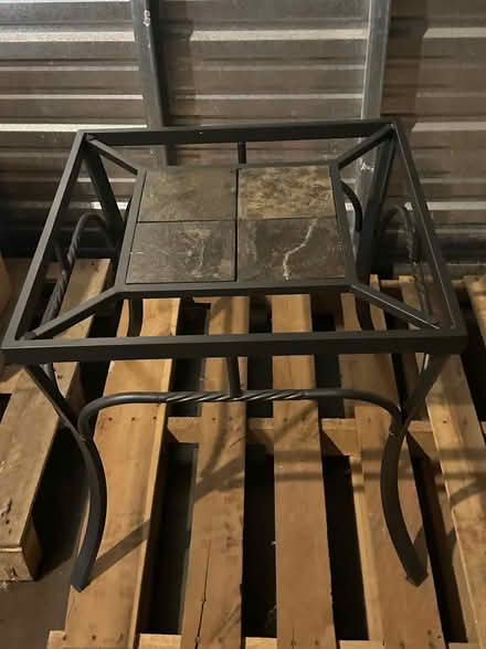 Photo of free Glass top table & Glass end table (Minnetonka) #2