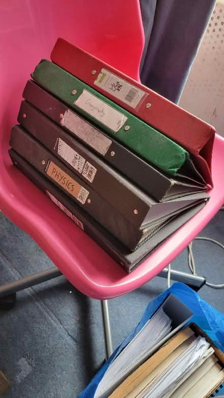 Photo of free 6 A4 ring binders (Palmer Park RG6) #1