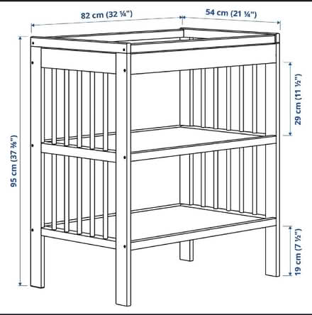 Photo of free IKEA Gulliver Changing Table & Mat (Queens Park W10) #2