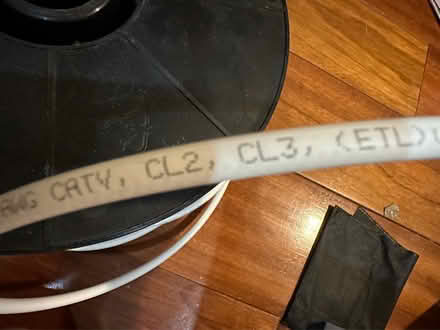 Photo of free CATV spool of cable (Davis Square, Somerville) #1