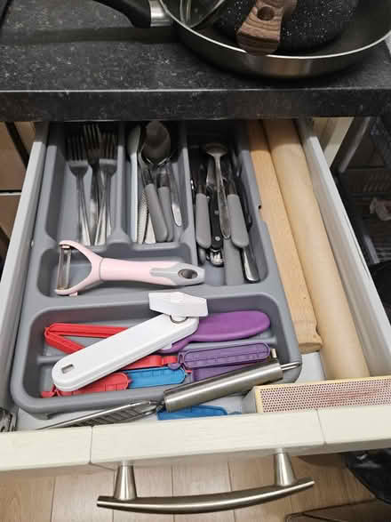 Photo of free Pans, pots, cutlery, plates, mugs (BA2) #2