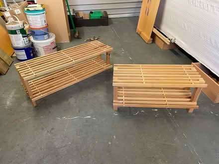 Photo of free Shoe racks (Barming Heath ME16) #2