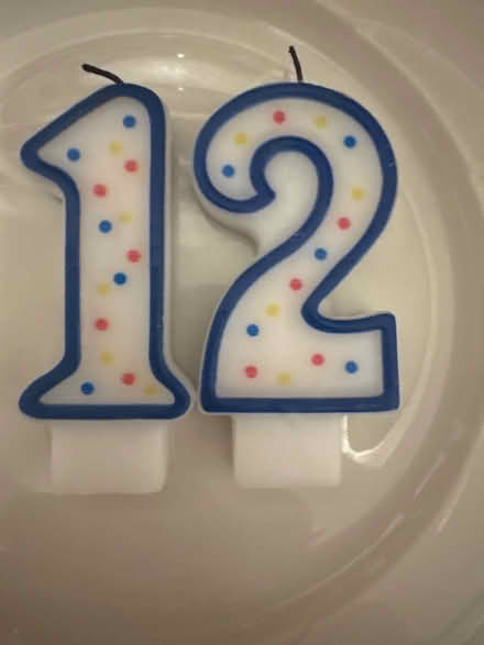 Photo of free Number candles (Boxborough) #2