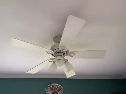 Photo of free 3 White Ceiling Fans (Wauconda) #1