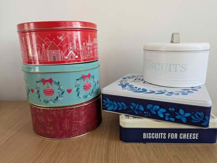 Photo of free Assortment cake tins and picnic boxes (North Road) #1