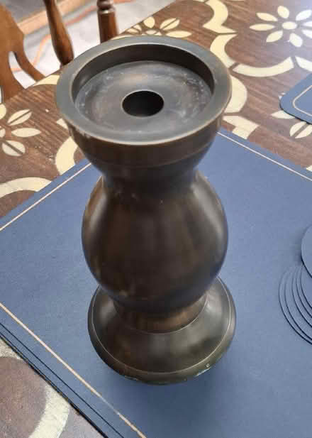 Photo of free Vintage metal candle holder (Boughton Monchelsea ME17) #2