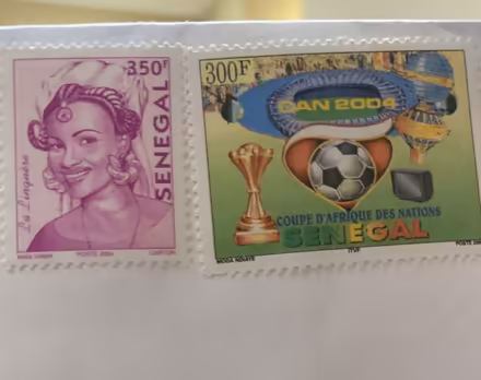 Photo of free Senegal stamps (Lafayette) #1